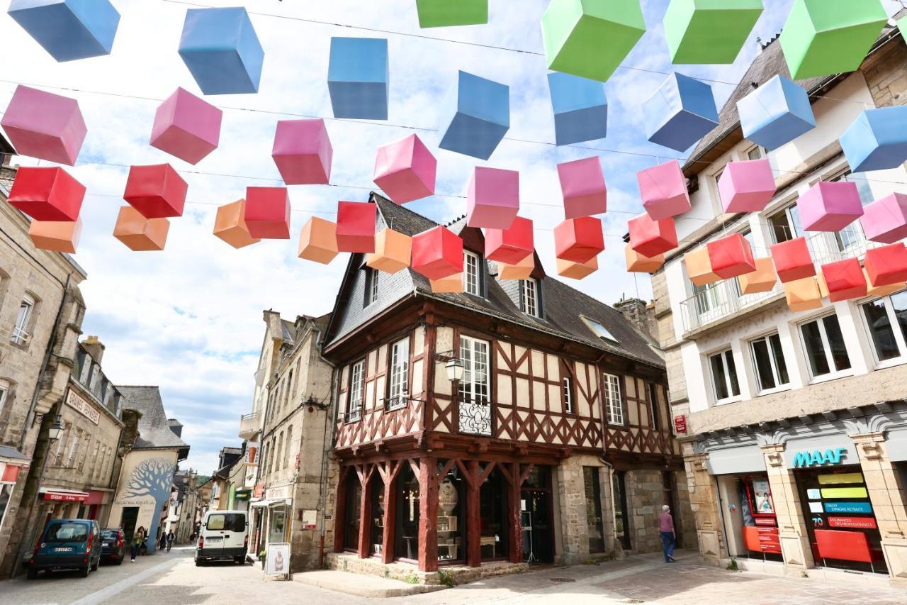 L'Atelier Et Sa Terrasse Lägenhet Pontivy Exteriör bild