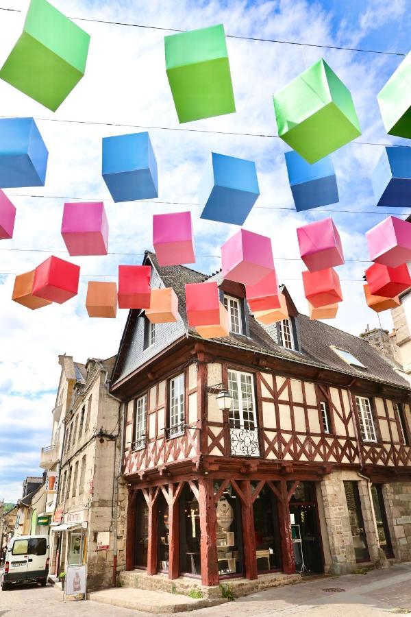 L'Atelier Et Sa Terrasse Lägenhet Pontivy Exteriör bild